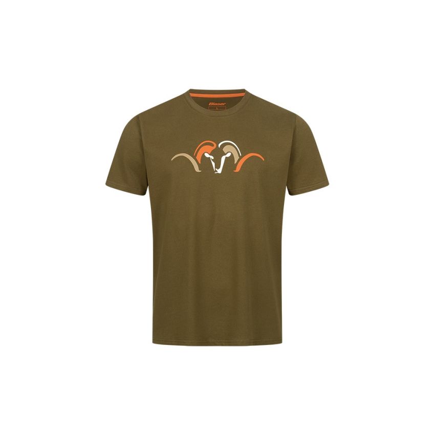 Hlavný obrázok Blaser Tričko Argali Multi-Color T 25 dark olive 251008-006/566