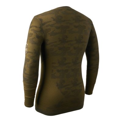 DEERHUNTER Camou Wool Underwear termo tričko 7045
