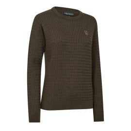 Deerhunter dámsky Harrington brown pletený pulóver 8120