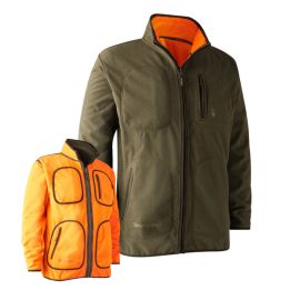DEERHUNTER Gamekeeper Reversible Fleece obojstranná bunda 5526