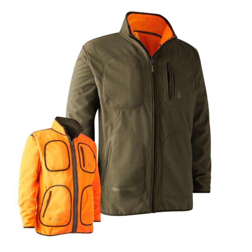 Hlavný obrázok DEERHUNTER Gamekeeper Reversible Fleece obojstranná bunda 5526