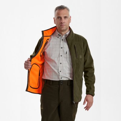 DEERHUNTER Gamekeeper Reversible Fleece obojstranná bunda 5526