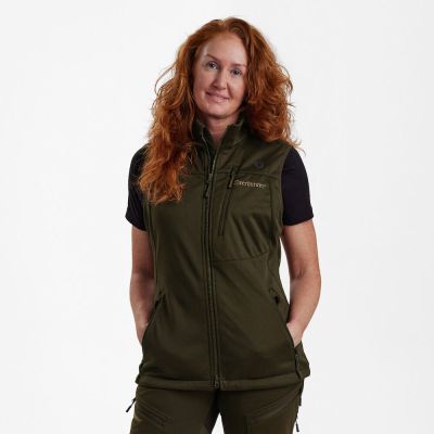 DEERHUNTER Lady Excape Softshell green dámska vesta 4843