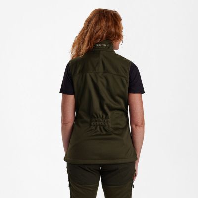 DEERHUNTER Lady Excape Softshell green dámska vesta 4843