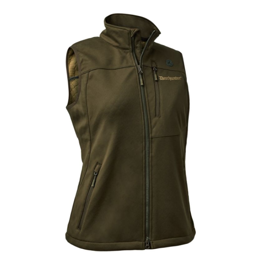 Hlavný obrázok DEERHUNTER Lady Excape Softshell green dámska vesta 4843