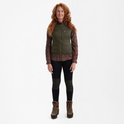 DEERHUNTER Lady Heat Inner deep green vyhrievaná dámska vesta 4847