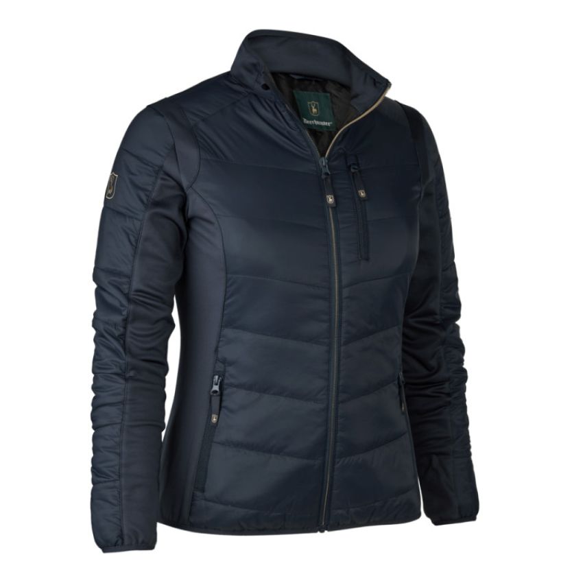 Hlavný obrázok DEERHUNTER Lady Heat Padded dark blue vyhrievaná dámska bunda 5850