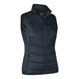 DEERHUNTER Lady Heat Padded dark blue vyhrievaná dámska vesta 4850