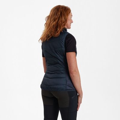 DEERHUNTER Lady Heat Padded dark blue vyhrievaná dámska vesta 4850