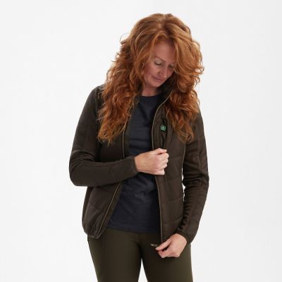 DEERHUNTER Lady Heat Padded wood vyhrievaná dámska bunda 5850