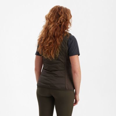 DEERHUNTER Lady Heat Padded wood vyhrievaná dámska vesta 4850