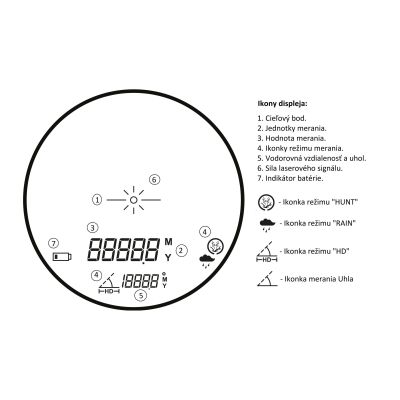 Ďialkomer Hawke Vantage 900 – Laser Range Finder (900m) 41202