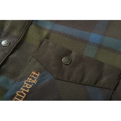 Härkila Angot košeľa Blue/Brown