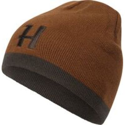 Härkila Brown/hlinená obojstranná čiapka