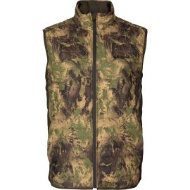 Härkila Deer Stalker camo obojstranná zbaliteľná vesta 