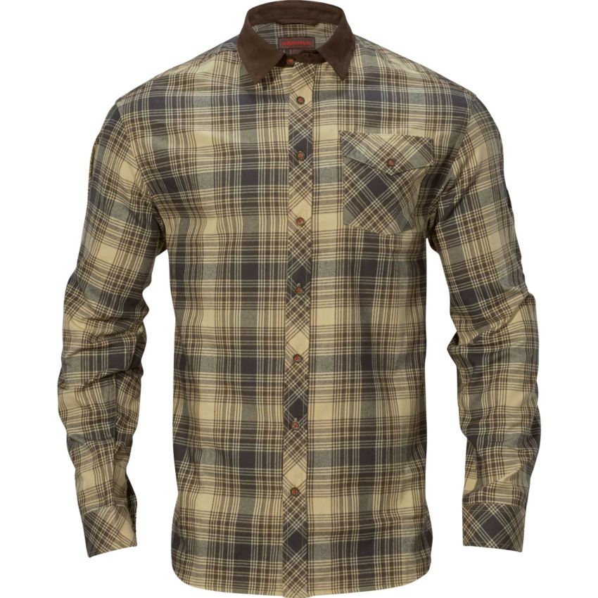 Hlavný obrázok Härkila Driven Hunt Light Teak flannel košeľa