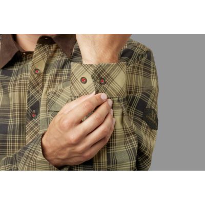 Härkila Driven Hunt Light Teak flannel košeľa