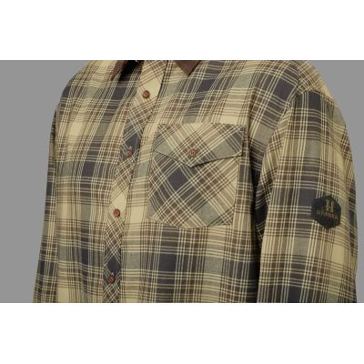 Härkila Driven Hunt Light Teak flannel košeľa