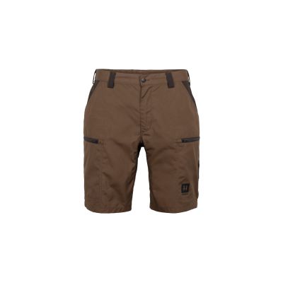 Härkila Fjell dark earth/shadow brown krátke nohavice