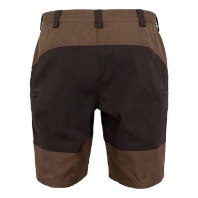 Härkila Fjell dark earth/shadow brown krátke nohavice