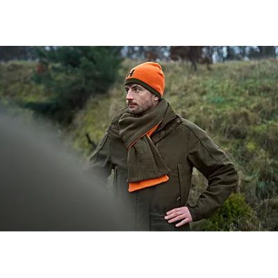 Härkila Green/Orange obojstranná čiapka