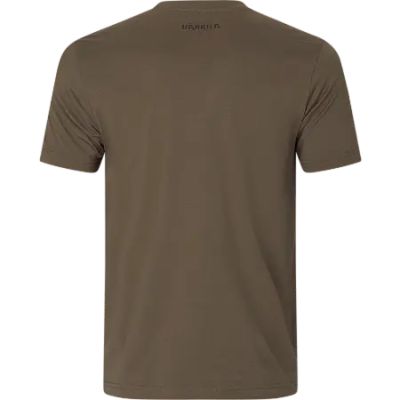 Härkila H-logo Major brown tričko