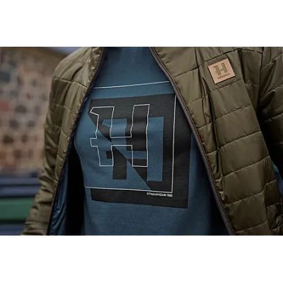 Härkila H-logo sea blue tričko