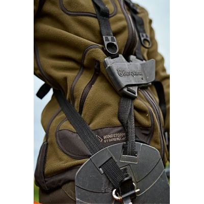 Härkila Kamko fleece Dark Olive/Arabian dámska obojstranná bunda