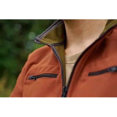 Härkila Kamko fleece Dark Olive/Arabian dámska obojstranná bunda