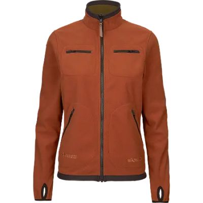 Härkila Kamko fleece Dark Olive/Arabian dámska obojstranná bunda