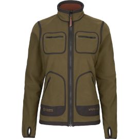 Härkila Kamko fleece Dark Olive/Arabian dámska obojstranná bunda