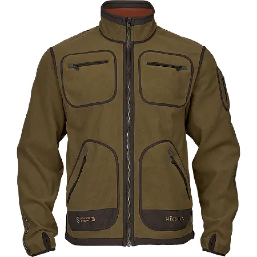 Hlavný obrázok Härkila Kamko fleece dark olive/arabian spice obojstranná bunda