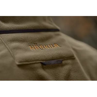 Härkila Kamko fleece obojstranná bunda dark antique bronze/willow green