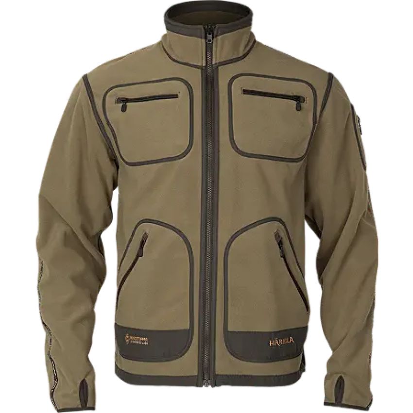 Hlavný obrázok Härkila Kamko fleece obojstranná bunda dark antique bronze/willow green
