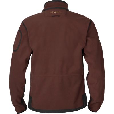 Härkila Kamko obojstranná fleece bunda Green/Bordeaux 