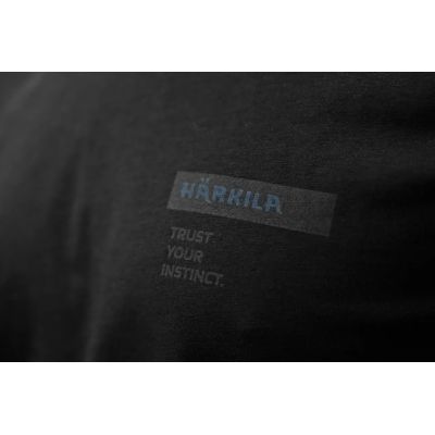 Härkila Logo brand anthracite/sea blue pánske tričko