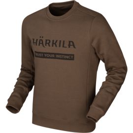 Härkila Logo mikina hnedá 