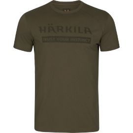 Härkila logo tričko willow green