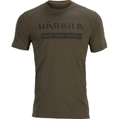 HÄRKILA LOGO zelené/čierne TRIČKO 2 KS/BALENIE