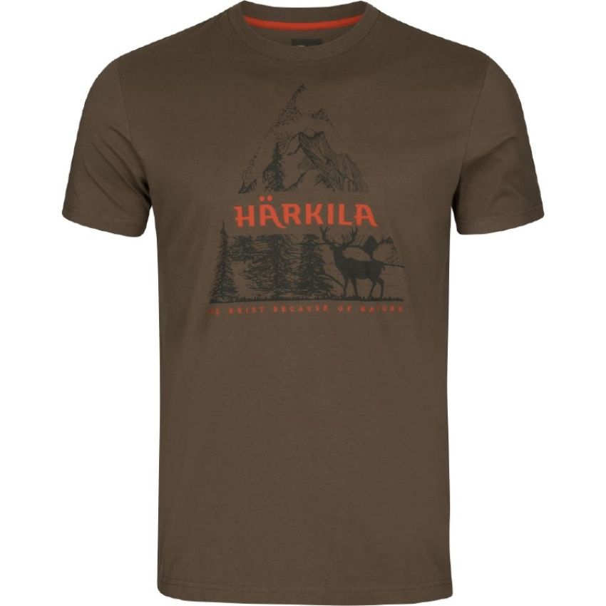 Hlavný obrázok Härkila Nature Slate Black tričko 