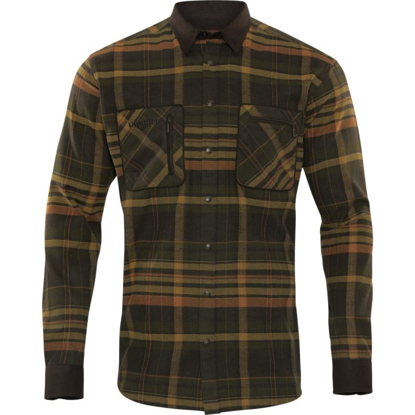 Hlavný obrázok Härkila Pajala Willow Green/Brown košeľa