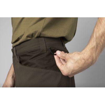 Härkila ragnar nohavice Slate brown/Willow green