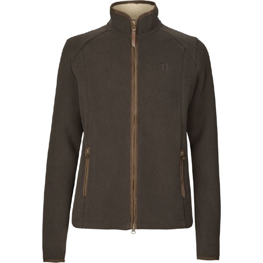 Hlavný obrázok Härkila Sandhem Sherpa fleece brown dámska mikina