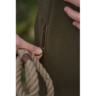 Härkila Sandhem Sherpa fleece green dámska mikina