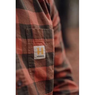 Härkila Scandinavian Autumn orange košeľa