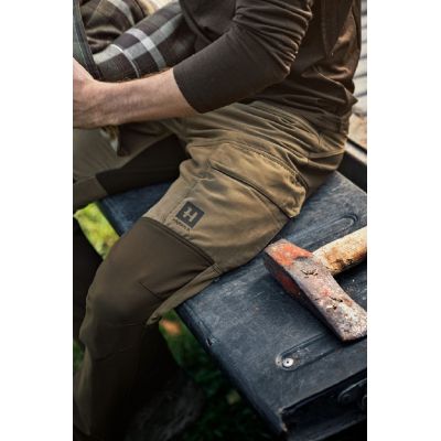 HÄRKILA SCANDINAVIAN Slate brown/Willow green nohavice