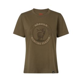 Härkila Stag Badge beech dámske tričko