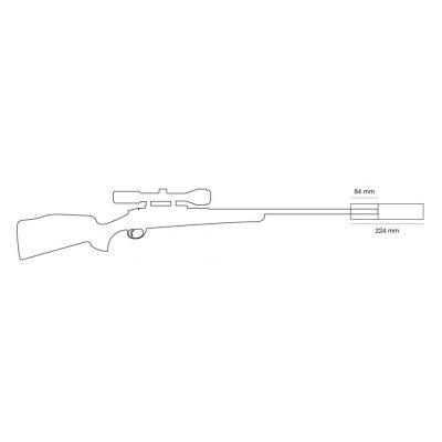 HAUSKEN SD JD224 XTRM MKII, Kal. 8mm S