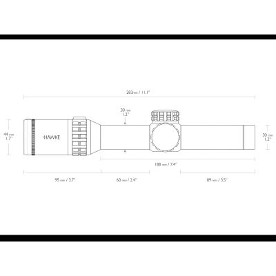 HAWKE Frontier 30 IR 1-6×24 (L4A Dot) 18400