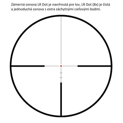 HAWKE Frontier 30 SF IR 2,5-15×50 LR Dot (8x) 18420